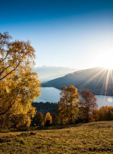 Herbstbild Zell am See Kparun